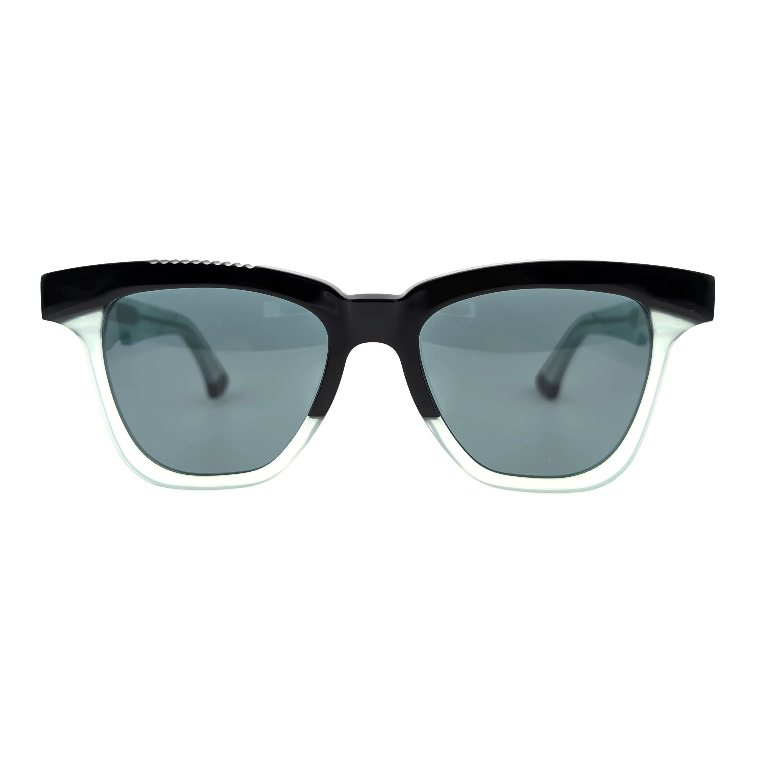 Ffin GEN designer sunglasses in Black Mint, front view